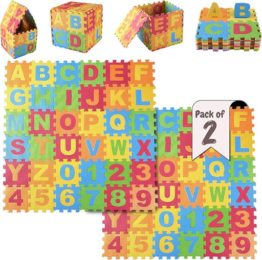 DIMPLE Tapete de juego de espuma para niños (72 piezas en total) 6.25 x 6.25 pulgadas - Quierox - Tienda Online
