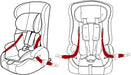 DIRAWOR Correas compatibles con General Isofix Baby Car Seat - Quierox - Tienda Online
