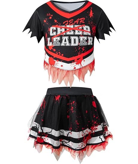 Disfraz de animadora zombi aterradora de Halloween - Quierox - Tienda Online