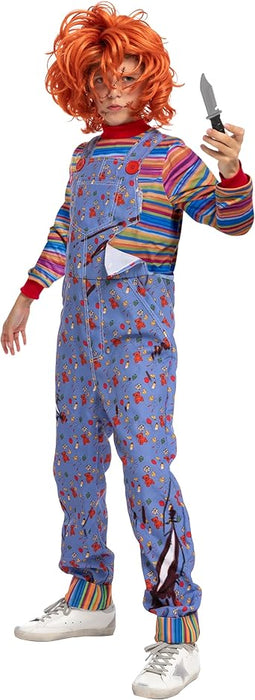 Disfraz de asesino infantil de Halloween, disfraz de muñeca de película de terror poseído - Quierox - Tienda Online