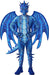 Disfraz de dragón azul de Halloween para niños, disfraz de Halloween con alas de dragón - Quierox - Tienda Online