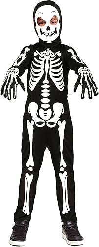 Disfraz de esqueleto para niños que brillan en la oscuridad, overol aterrador - Quierox - Tienda Online