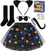 Disfraz de gato negro Teuevayl para niñas, disfraz de Halloween para niñas con falda tutú - Quierox - Tienda Online