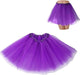 Disfraz de Halloween: gorro morado, guantes negros, tutu y gafas de segurida - Quierox - Tienda Online