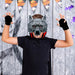 Disfraz de hombre lobo de 4 piezas de D - Fokes, máscara de lobo realista, guantes y cola - Quierox - Tienda Online