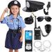 Disfraz de oficial de policía para niñas, disfraces de Halloween para niños de 10 años - Quierox - Tienda Online