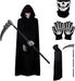 Disfraz de parca de Halloween, disfraz de fantasma aterrador de Halloween para adultos - Quierox - Tienda Online