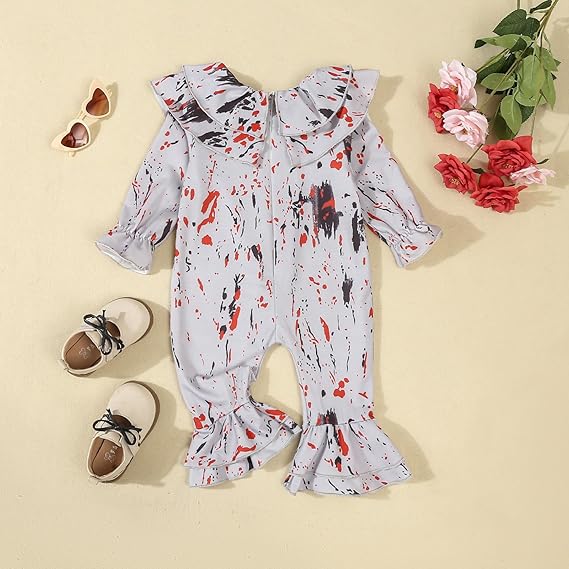 Disfraz de payaso para niña pequeña, disfraz de Halloween, traje de Joker, ropa de Halloween para bebé - Quierox - Tienda Online