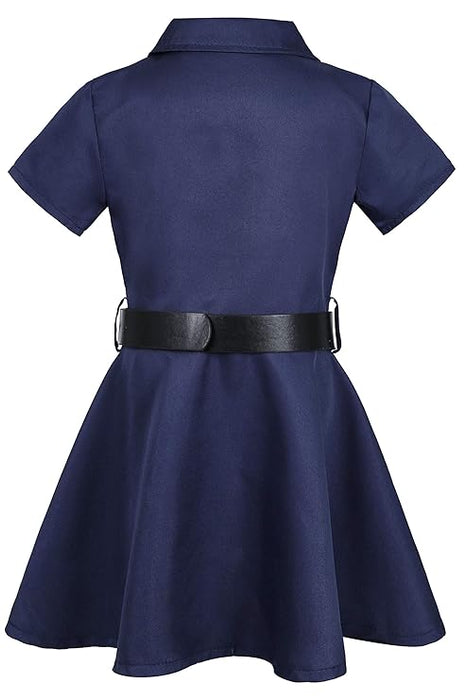 Disfraz de policía para niñas de Getyothtop, disfraz de cosplay de Halloween - Quierox - Tienda Online