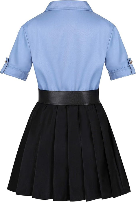 Disfraz de policía para niñas de Gortykor, uniforme de policía para niñas - Quierox - Tienda Online