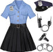 Disfraz de policía para niñas de Gortykor, uniforme de policía para niñas - Quierox - Tienda Online