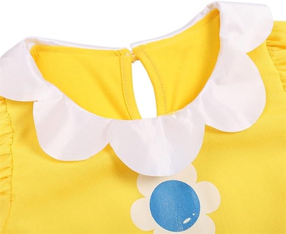 Disfraz de princesa Super Brothers de Dressy Daisy con corona y guantes para niñas - Quierox - Tienda Online