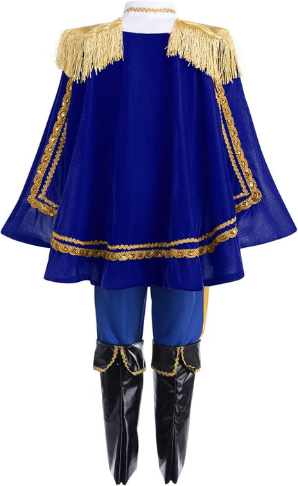 Disfraz de rey príncipe encantador para niños, disfraz de Halloween - Quierox - Tienda Online