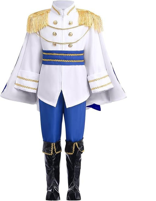 Disfraz de rey príncipe encantador para niños, disfraz de Halloween - Quierox - Tienda Online