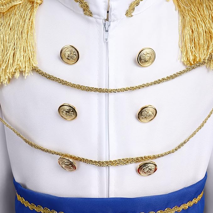 Disfraz de rey príncipe encantador para niños, disfraz de Halloween - Quierox - Tienda Online