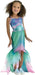 Disfraz de Sirenita Ariel de Party City para niña: vestido azul, verde y violeta degradado. - Quierox - Tienda Online