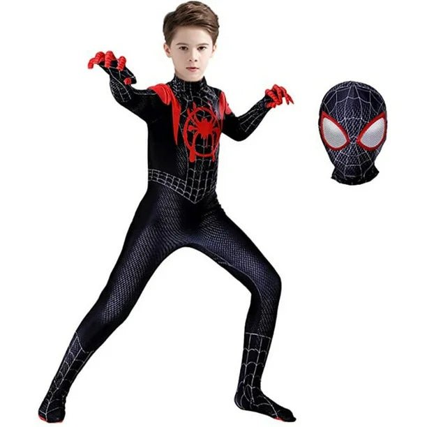 Disfraz de Spiderman para niño, traje de Peter Parker Zentai de superhéroe - Quierox - Tienda Online