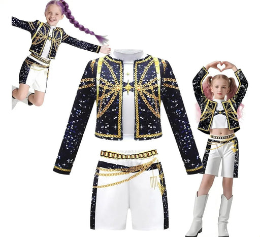 Disfraz Infantil De K-pop Demon Hunters Rumi Zoey Mira Para Niñas - Quierox - Tienda Online