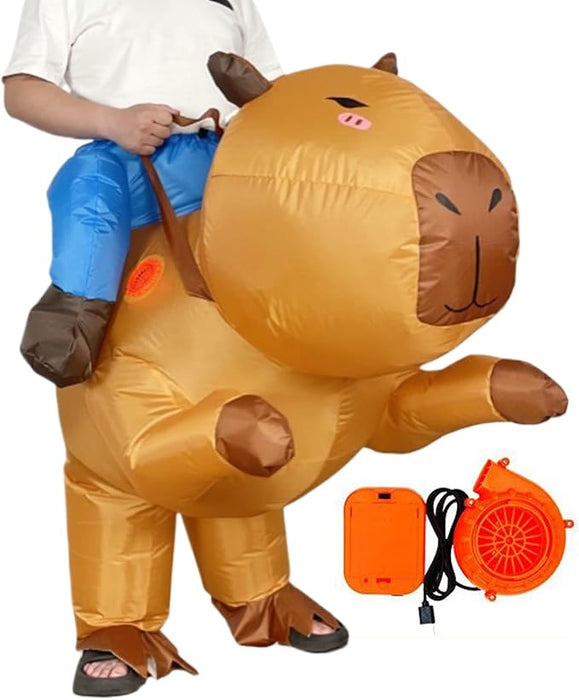 Disfraz inflable de Capybara para adolescentes, disfraces inflables de Halloween - Quierox - Tienda Online
