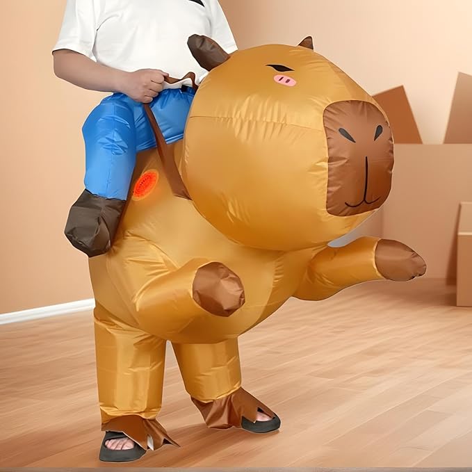 Disfraz inflable de Capybara para adolescentes, disfraces inflables de Halloween - Quierox - Tienda Online