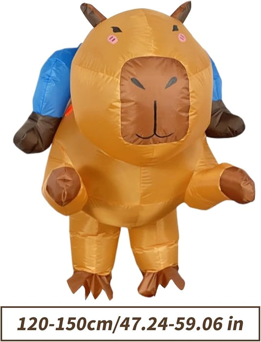 Disfraz inflable de Capybara para adolescentes, disfraces inflables de Halloween - Quierox - Tienda Online