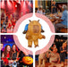 Disfraz inflable de Capybara para adolescentes, disfraces inflables de Halloween - Quierox - Tienda Online