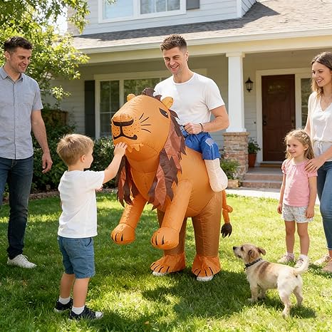 Disfraz inflable de león para adultos - Quierox - Tienda Online