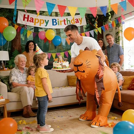 Disfraz inflable de león para adultos - Quierox - Tienda Online
