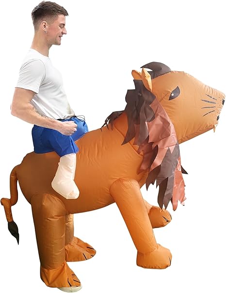 Disfraz inflable de león para adultos - Quierox - Tienda Online