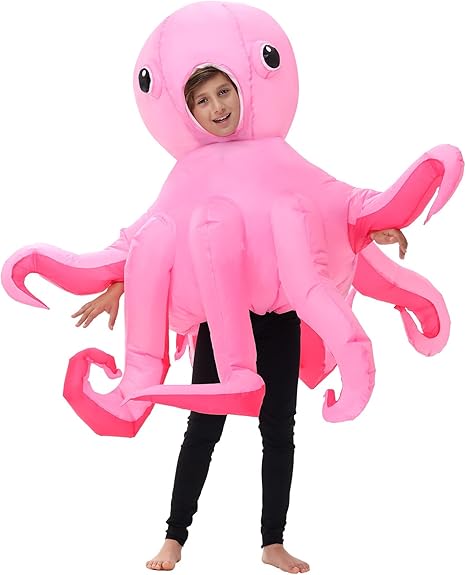 Disfraz inflable de pulpo para niños, disfraz inflable de Halloween - Quierox - Tienda Online