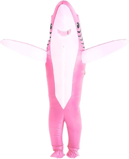Disfraz inflable de tiburón Air Blow up Jaws, mono de cosplay - Quierox - Tienda Online