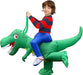 Disfraz inflable infantil de jinete de dinosaurio, disfraz inflable de T-REX - Quierox - Tienda Online