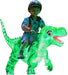 Disfraz inflable infantil de jinete de dinosaurio, disfraz inflable de T-REX - Quierox - Tienda Online