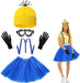 Disfraz Minion, Accesorios de Disfraces Halloween para niños, para Fiesta de Carnaval Cosplay - Quierox - Tienda Online