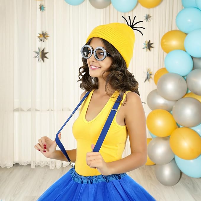 Disfraz Minion, Accesorios de Disfraces Halloween para niños, para Fiesta de Carnaval Cosplay - Quierox - Tienda Online