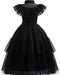 Disfraz negro para niñas, fiesta de cumpleaños, Halloween - Quierox - Tienda Online