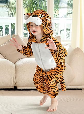 Disfraz unisex de dálmata de forro polar para niños - Quierox - Tienda Online