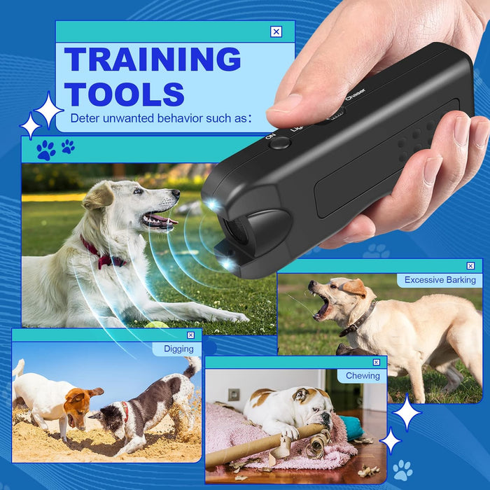 Dispositivo antiladridos, control de ladridos, seguro para humanos y perros - Quierox - Tienda Online