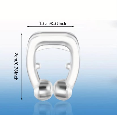 Dispositivo antirronquidos de silicona, Clip nasal magnético antirronquidos, 1 unidad - Quierox - Tienda Online