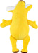 Divertido animal de peluche de plátano humano pelado para niños y fanáticos, color amarillo - Quierox - Tienda Online