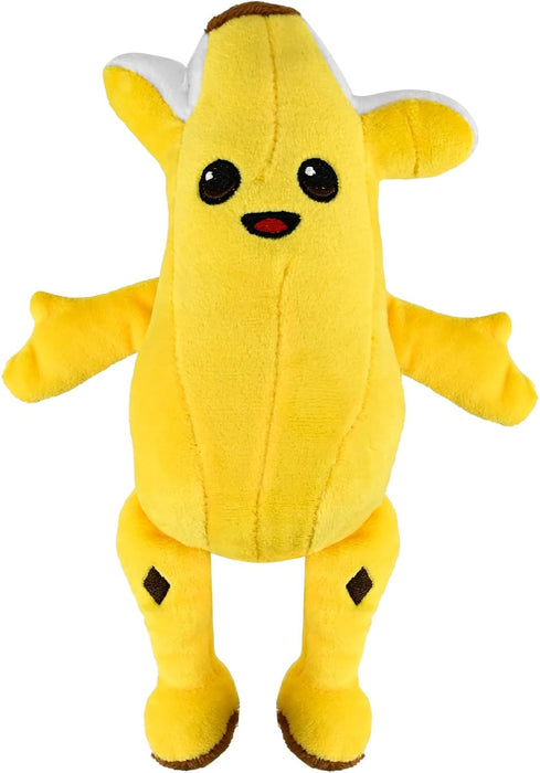 Divertido animal de peluche de plátano humano pelado para niños y fanáticos, color amarillo - Quierox - Tienda Online