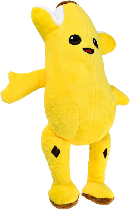 Divertido animal de peluche de plátano humano pelado para niños y fanáticos, color amarillo - Quierox - Tienda Online