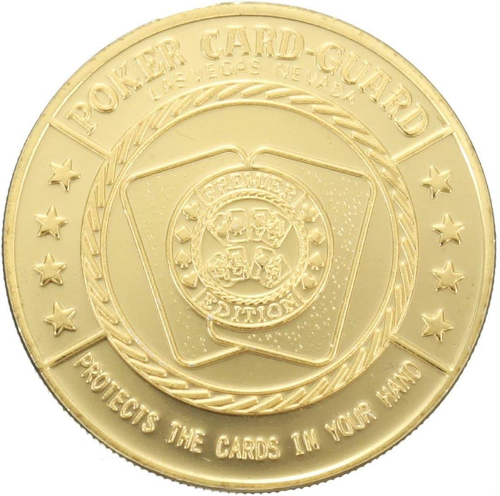 DIVISTAR Dorado de la Tarjeta Metal Poker Guard Plateado - Quierox - Tienda Online