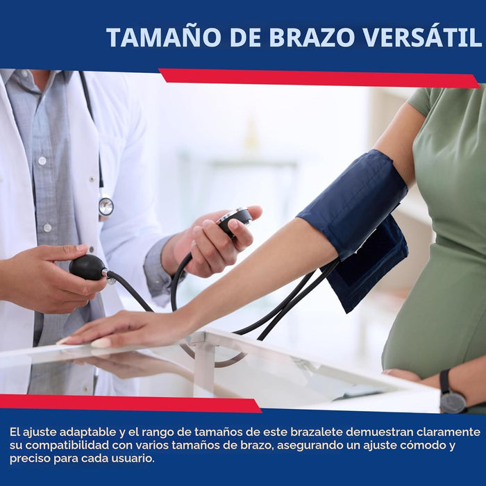 Dixie EMS tensiómetro aneroide de lujo con mango para la presión arterial Negro - Quierox - Tienda Online