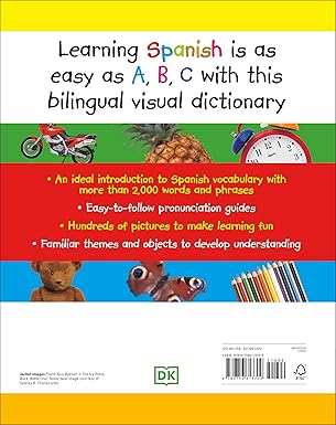 DK First Picture Dictionary: Spanish: 2,000 Words to Get You Started in Spanish - Quierox - Tienda Online