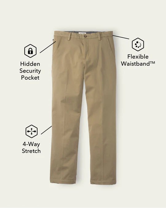 Dockers Pantalones caqui Workday, corte recto para hombre 39898 - Quierox - Tienda Online