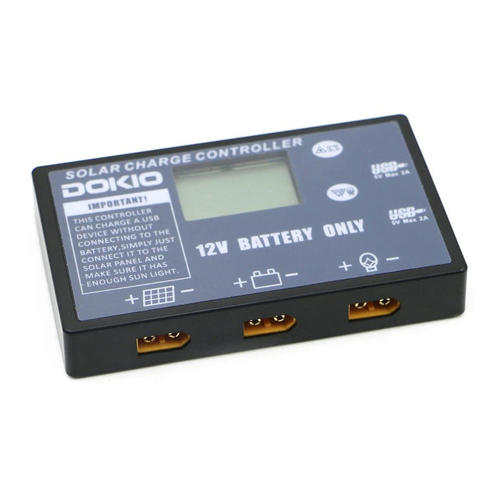 DOKIO-controlador Solar XT60, 12V, 10A, adecuado para paneles solares de la serie FFSP - Quierox - Tienda Online