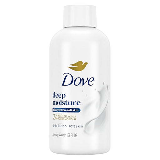 Dove Gel de baño Humedad profunda para 24 horas de hidratación, 3 oz - Quierox - Tienda Online