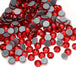 Dowarm Hotfix - Diamantes de imitación de cristal (siam/rojo, SS6 1440 piezas) - Quierox - Tienda Online