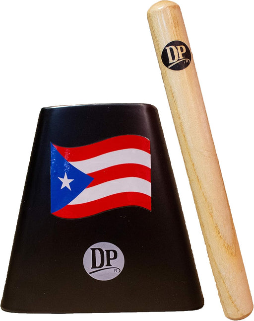 DP Music Bandera de Puerto Rico de metal de 6 pulgadas para hacer ruido con batidor - Quierox - Tienda Online